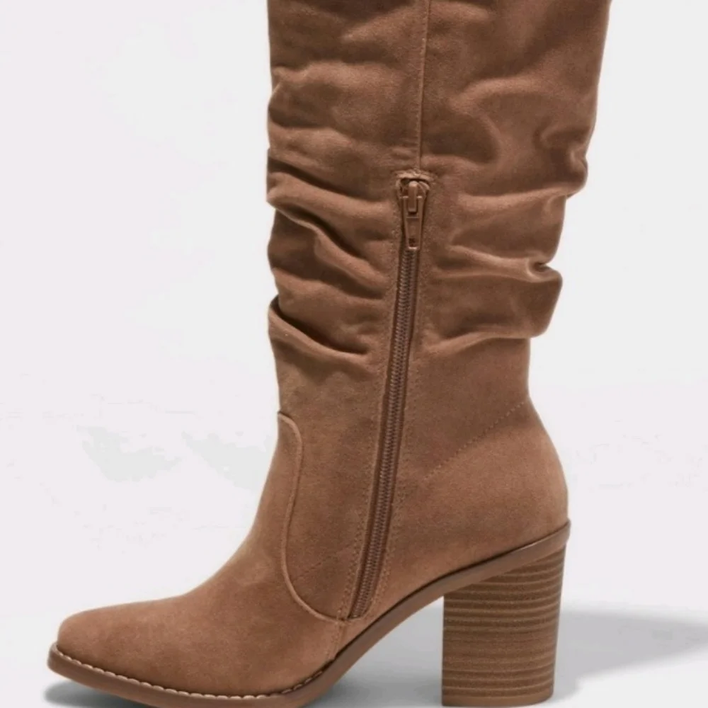 Womans Harlan tall boots- universal thread size 8 - Picture 6 of 11